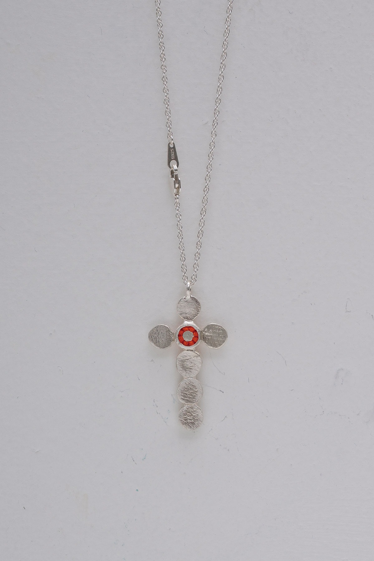 CROSS NECKLACE [SILVER]