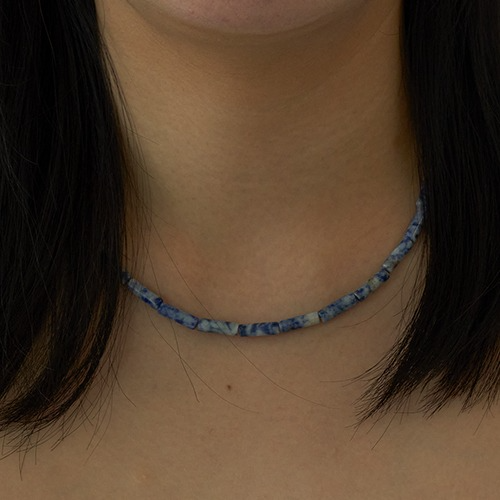Blue leandra necklace