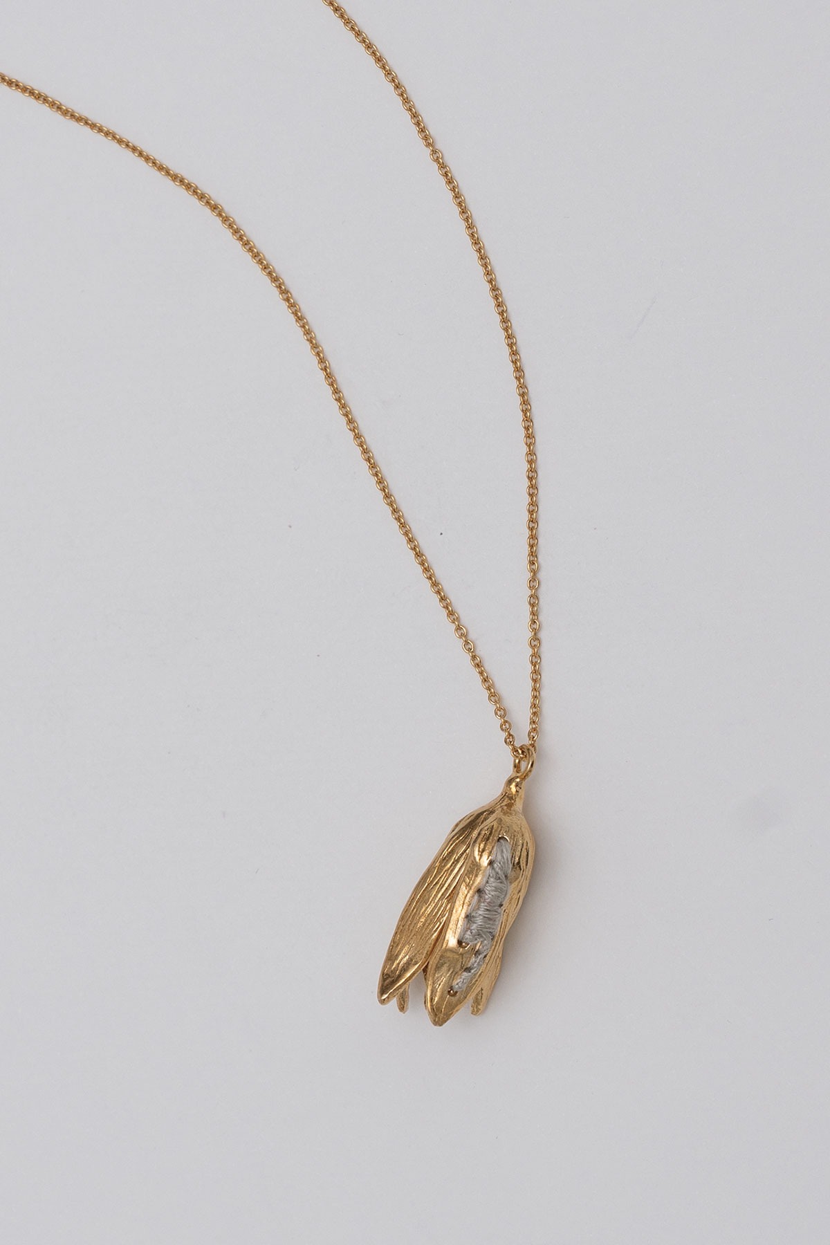 BUD BELL NECKLACE [GOLD]
