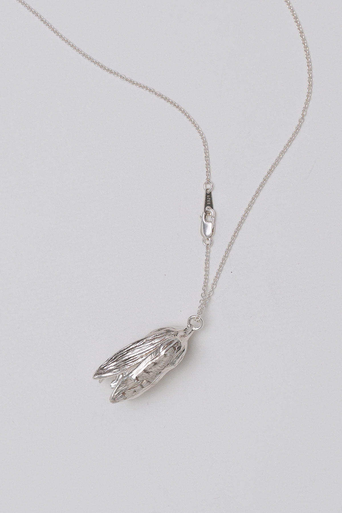 BUD BELL NECKLACE [SILVER]
